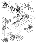 Page D Diagram and Parts List for XR-200  Weed Eater Trimmer